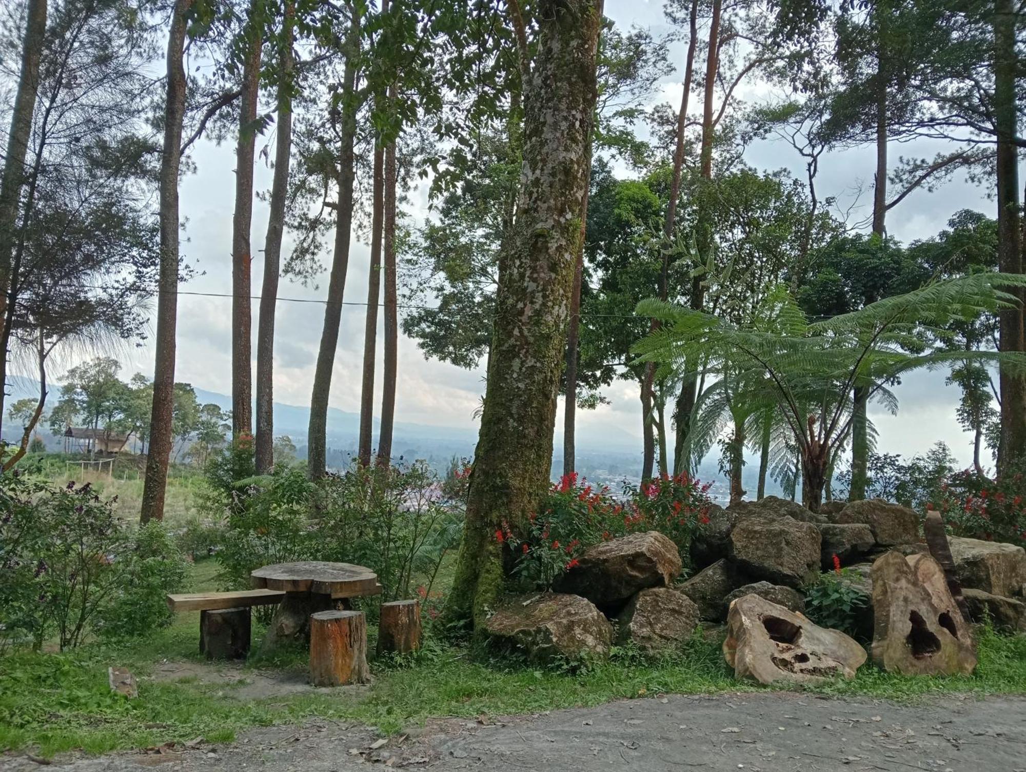 Vulkaan Homestay Berastagi Esterno foto